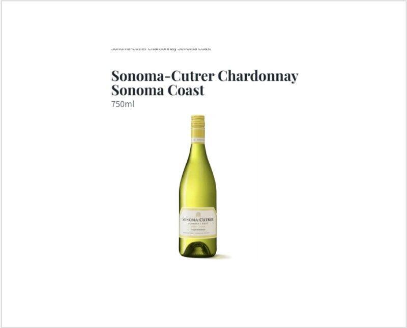 Cutrer Chardommay